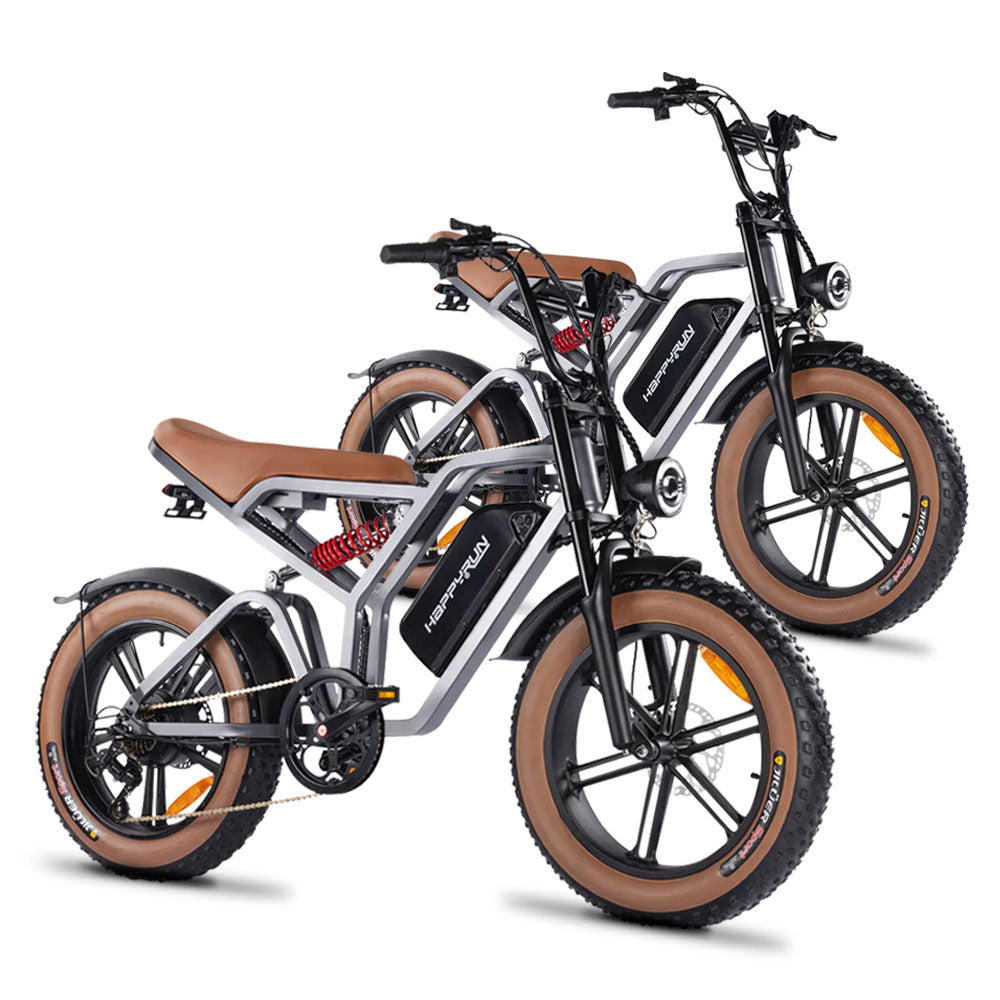Combo Sale - Happyrun Tank G60 SUV E-Bike x 2