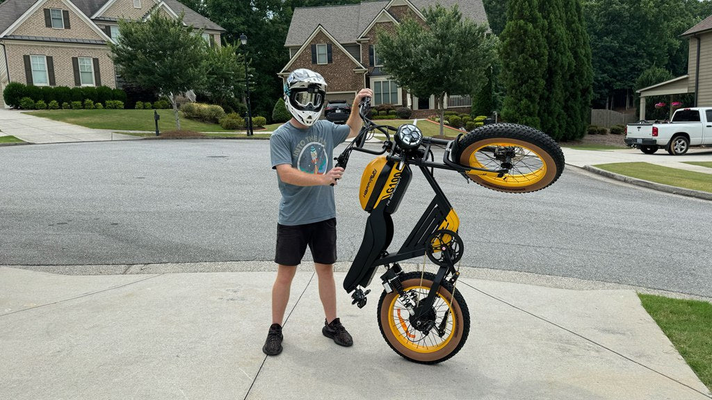 HappyRun G100 fast 2000w electric bike long range