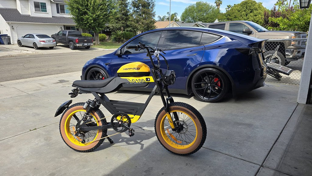 HappyRun G100 fast 2000w electric bike long range