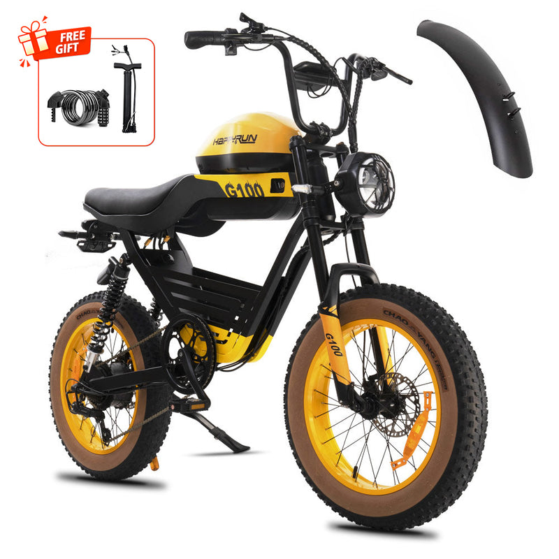 HappyRun G100 Electric Motorbike Long Range