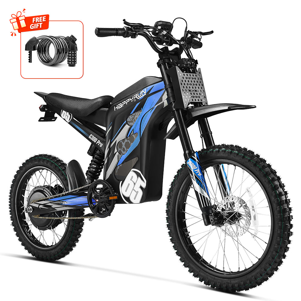 HappyRun G300 Pro Electric Dirt Bike 6500W