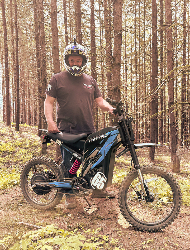 HappyRun Electric Dirt Bike G300 Pro 6500W