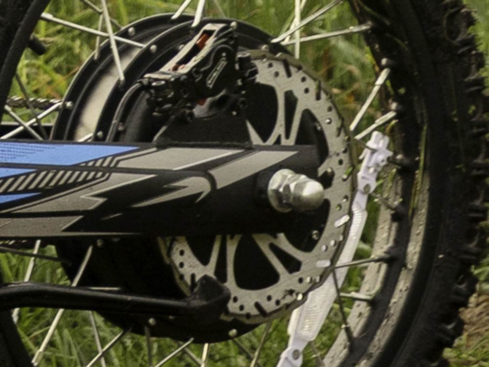 HappyRun Electric Dirt Bike G300 Pro 6500W brakes